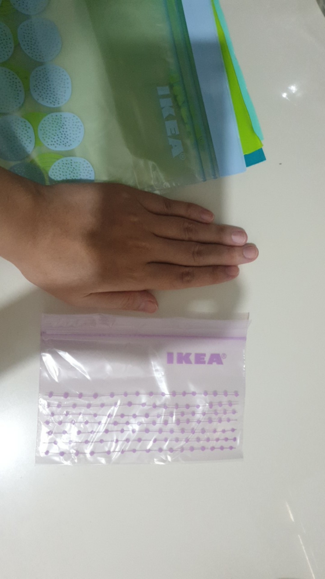 Vattnig, Kantong Yang Dapat Ditutup, 1 Pack = Isi 60 Lembar