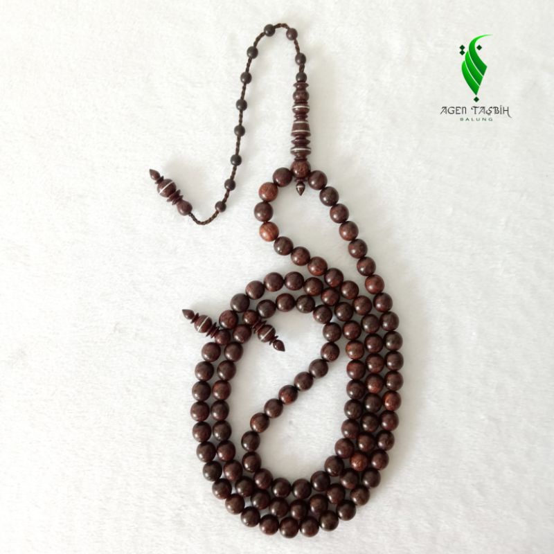 Tasbih Kayu Galih Asem Jumbo Super Size 12mm ORIGINAL Tasbih Kayu Langka Bertuah Nusantara