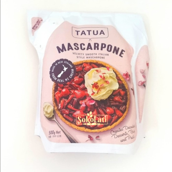 

ds211vz Tatua Keju Mascarpone Cheese 500Gr Xa201As