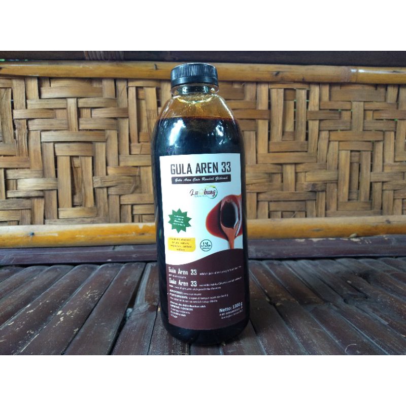 

GULA AREN CAIR Gula Aren 33 Cair 1300ml Gula Cair Aren Asli Gula Premium Pohon Nira Aren Asli Murni