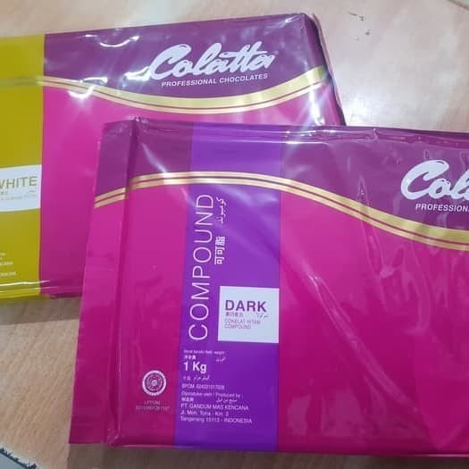 

Colatta Dark cooking compound chocolate 200gr potongan / coklat DCC cokelat coklat batang