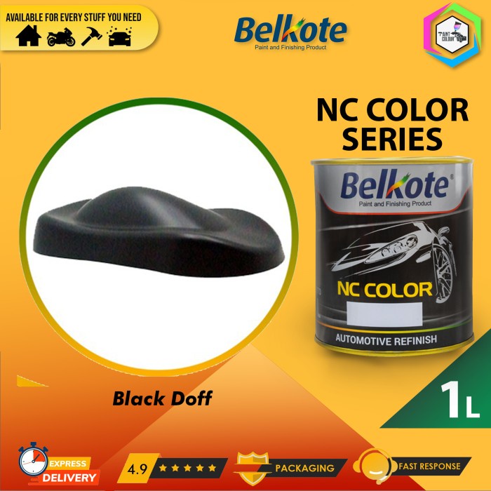 Cat Duco Belkote NC Colour Automotive Refinish - Black Doff