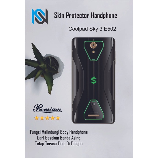 2pcs Garskin HP Coolpad Sky 3 E502 Motif sss - Custom motif via chat