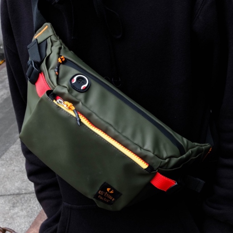 COLOMBANO ARMY |ManNeedMe x URBAN| Tas Selempang Pria Tas Pinggang Waist Bag ORIGINAL