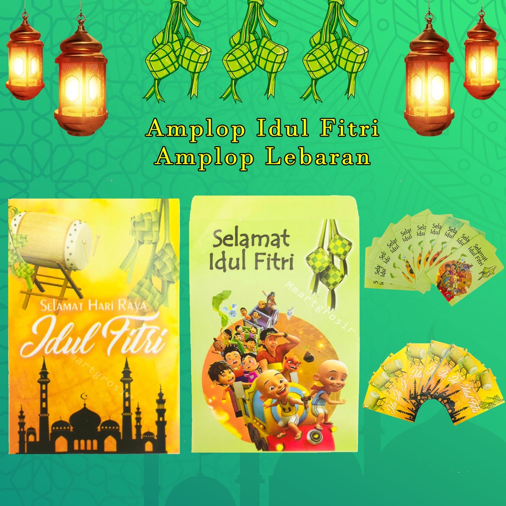 Amplop Idul Fitri / Amplop Lebaran / Amplop /Angpau