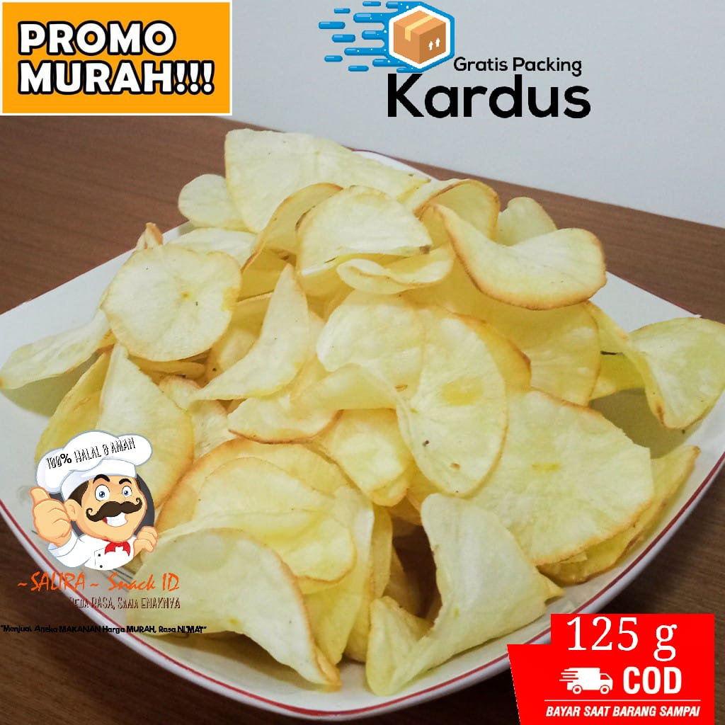 

CHUBA ORIGINAL 125g / KERIPIK singkong / makanan ringan jajanan murah cemilan sehat snack kiloan