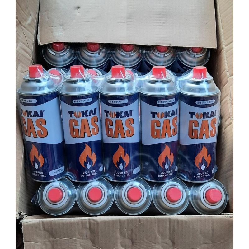 Gas kaleng / Gas kompor Portable TOKAI / Gas Kaleng Murah / Gas Kaleng Portable