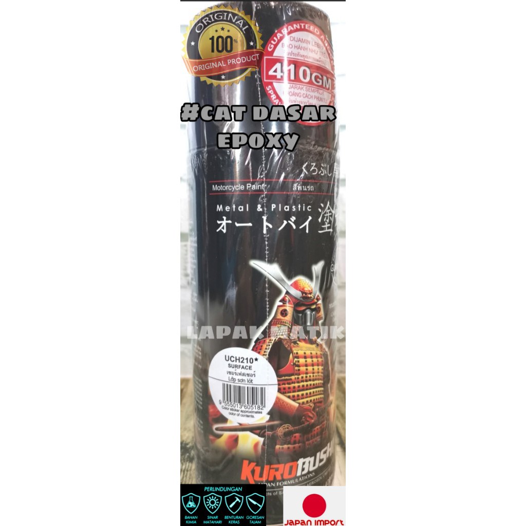 Pilok Samurai Paint Spray Foxy Surfacer Cat Dasar UCH210 400ML