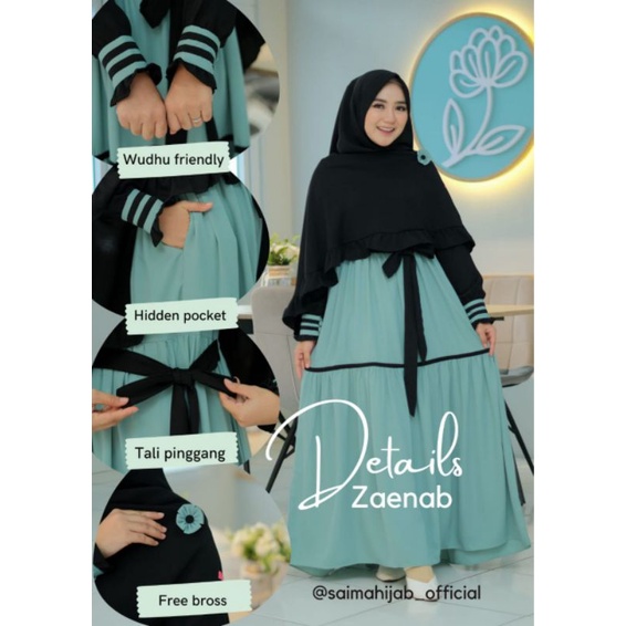 OPEN PO ZAENAB SYAR'I BY @SAIMAHIJAB