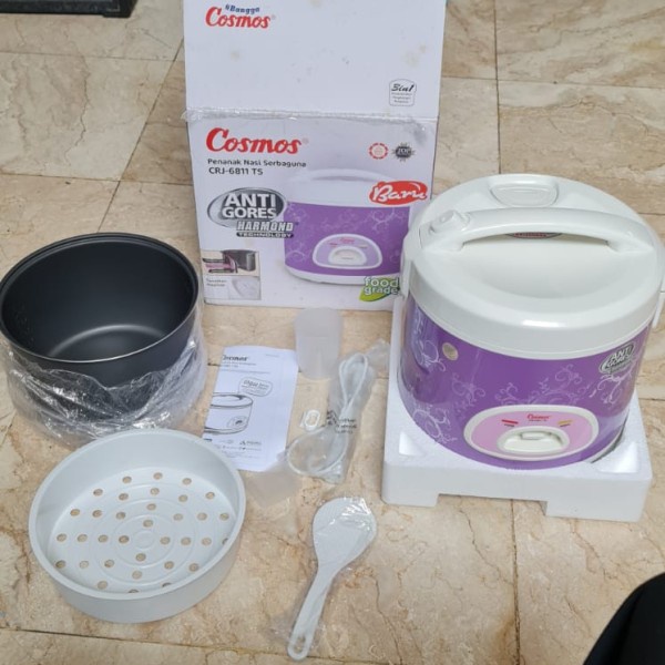 Cosmos Rice Cooker Harmond CRJ-6811 TS - 1.8 L