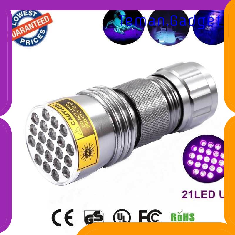 TG-IE203 TaffLED Senter Ultraviolet 400nm 21 LED - UV-21