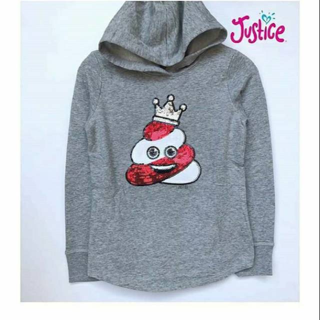 Justice sweatshirt hoodie