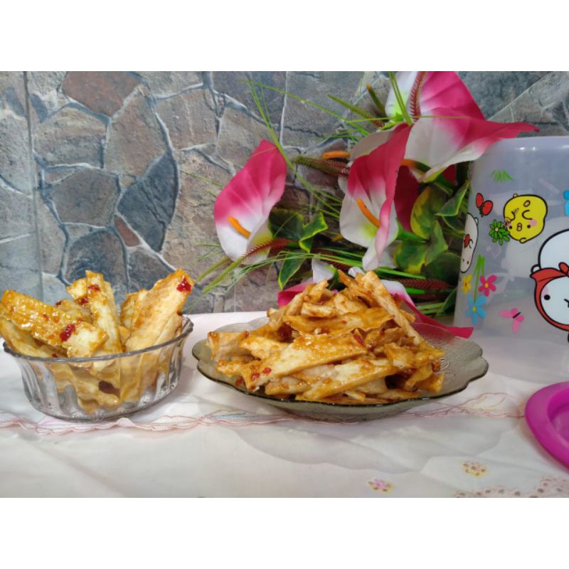 

Piscoklegit_ Fresh () Balung Kethek/Loncis/Balung Kuwuk/Kripik Singkong Pedas Manis