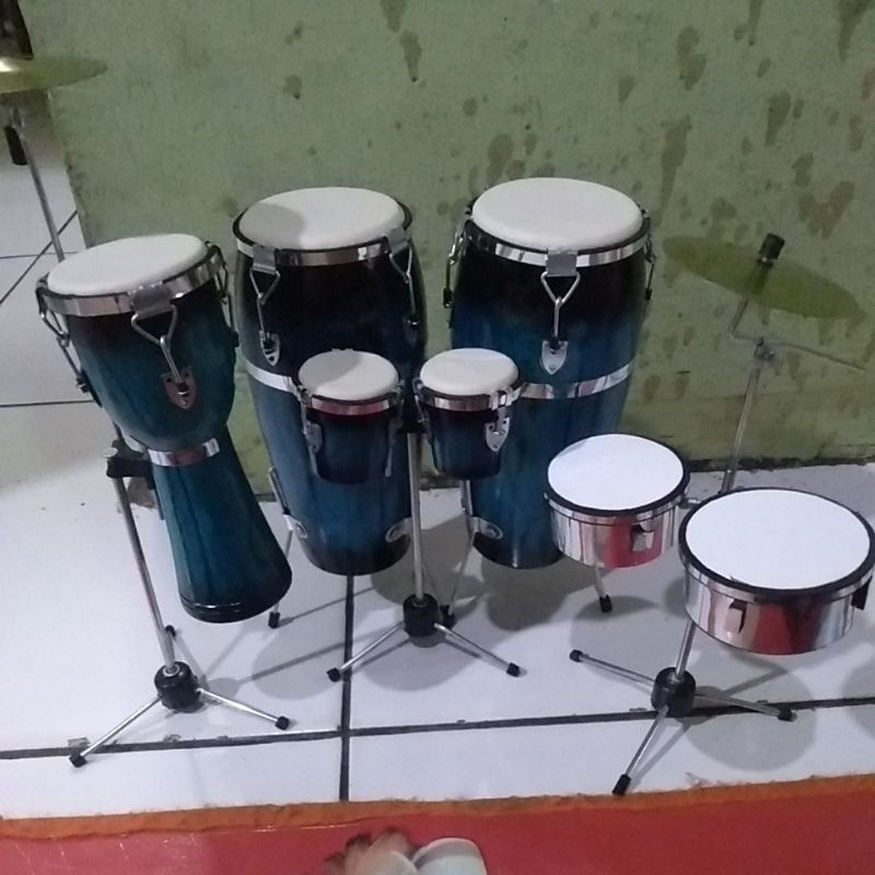 Miniatur Alat Musik Perkusi Lengkap