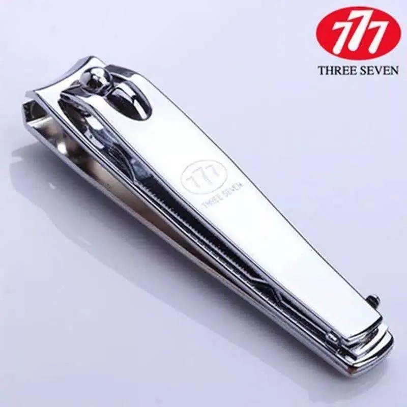 Gunting Kuku 777 original besar silver Nail Cutter import korea stainless steel