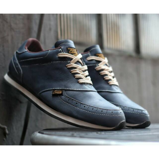 Sepatu Sneakers Cevany Kulit Sapi Asli