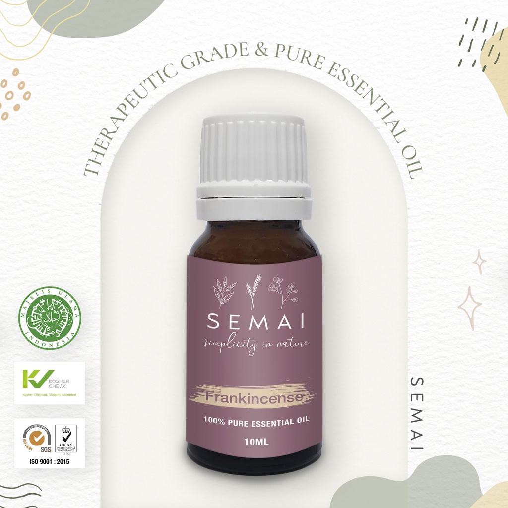 SEMAI Frankincense Essential Oil Diffuser Aromatherapy Minyak Atsiri