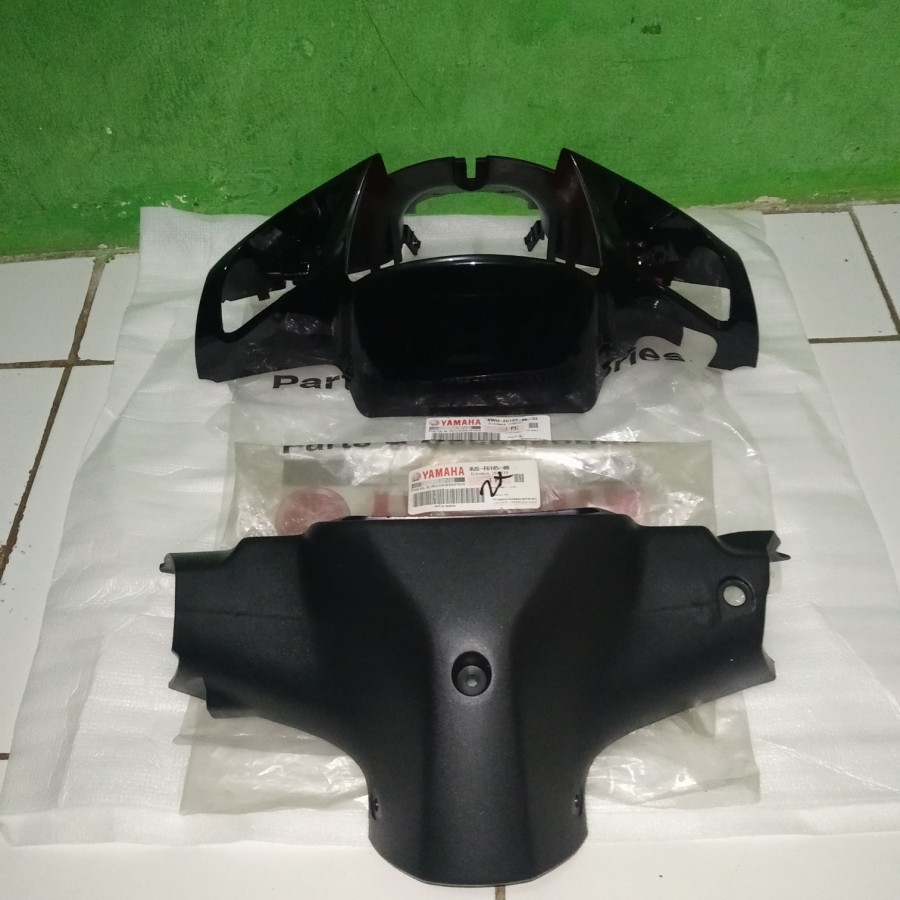 batok depan belakang set hitam f1zr ori ygp original yamaha fizr fiz f1z r kopling cover handle