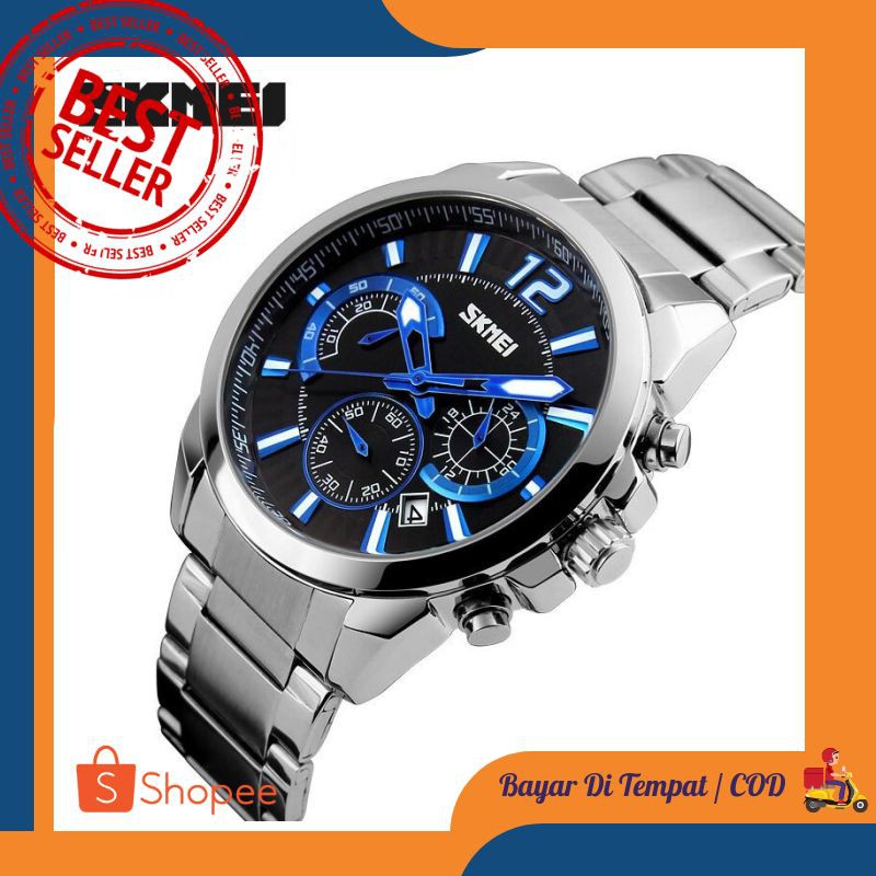 SKMEI Jam Tangan Analog Pria - 9108CS