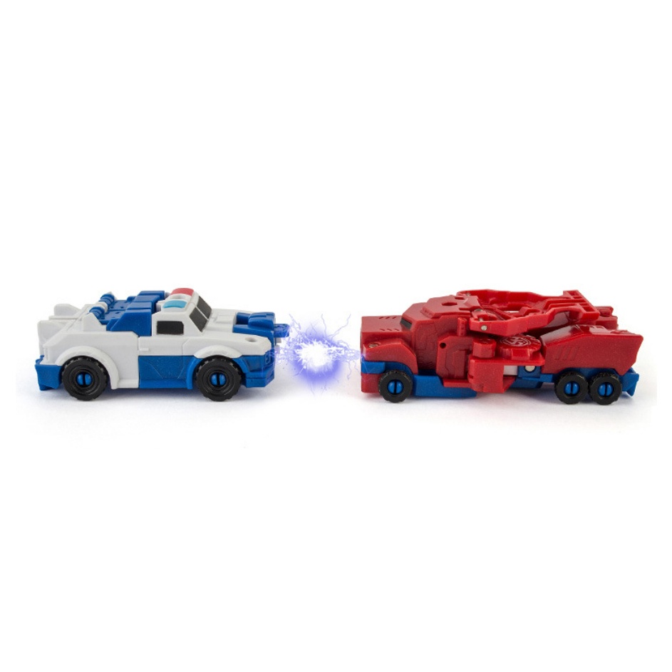 Transformer Magnetic 2in1 mobil bisa berubah menjadi transformer mainan anak robot optimus primer Pegasus Unicorn