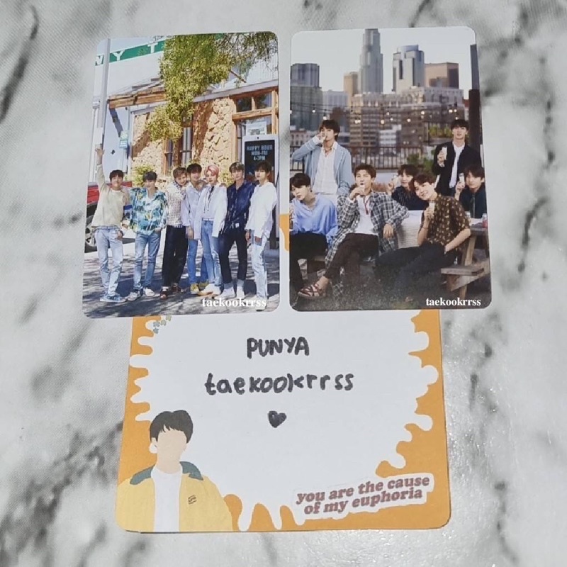 BTS Dicon 101 Custom Book Photocard Group (OT7) [PC Dicon 101] [PC Group | PC OT7] [Dicon OT7]