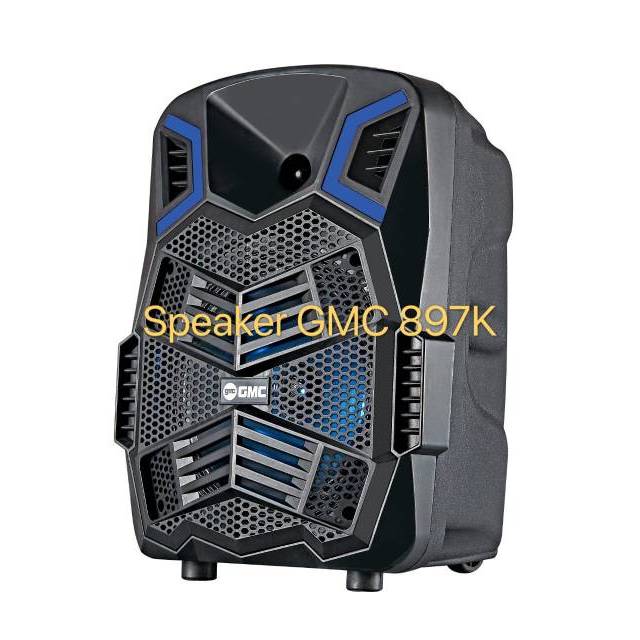 NEW Speaker bluetooth GMC 897K 8 inc 100% Original High Quality Bass
