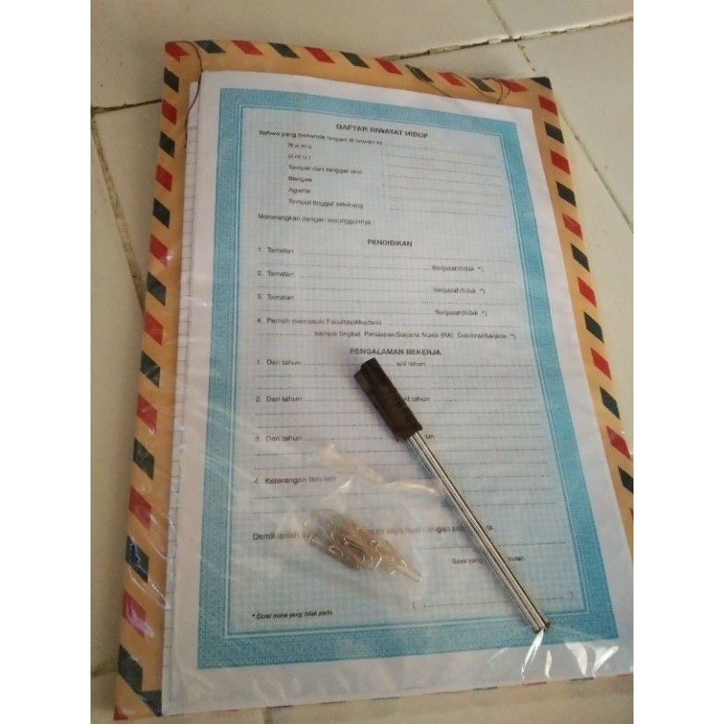 

paket lamaran kerja