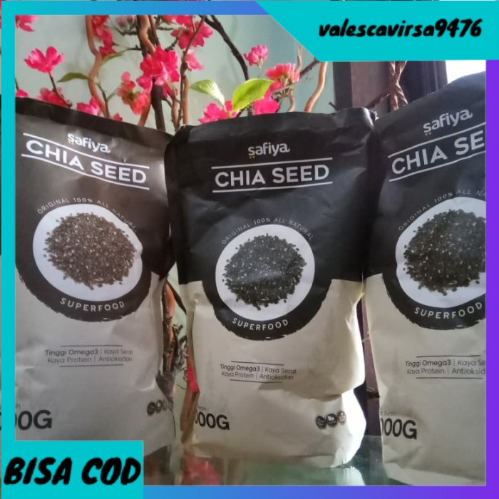 

⭐BISA COD⭐ CHIA SEED ORGANIK MEXICO / CHIA SEED ORIGINAL 1 KG - 500gr