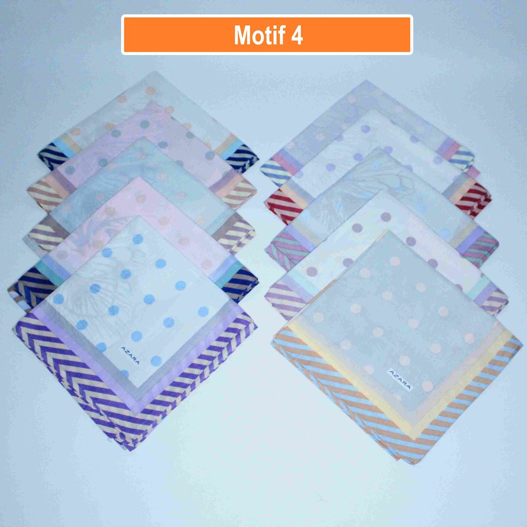 GROSIR SCRAFT | Segi Empat Square Scarf MIZUKI | Segi 4 Azara Motif Size 115 X 115 CM