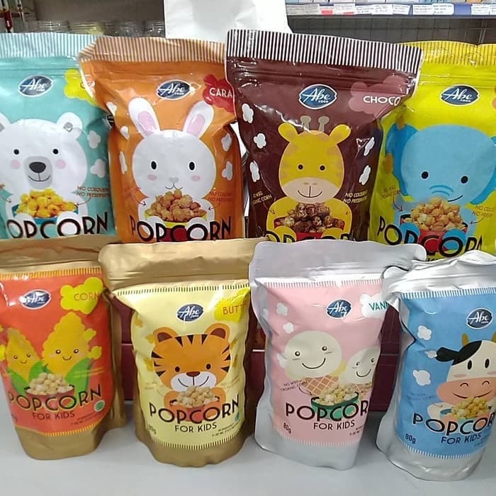 

TERBARU Abe Food Pop corn for kids Pop corn sehat untuk anak - choco