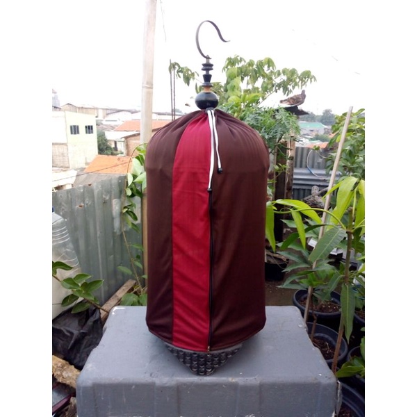 Kerodong burung Sarung sangkar New termurah COD coklat