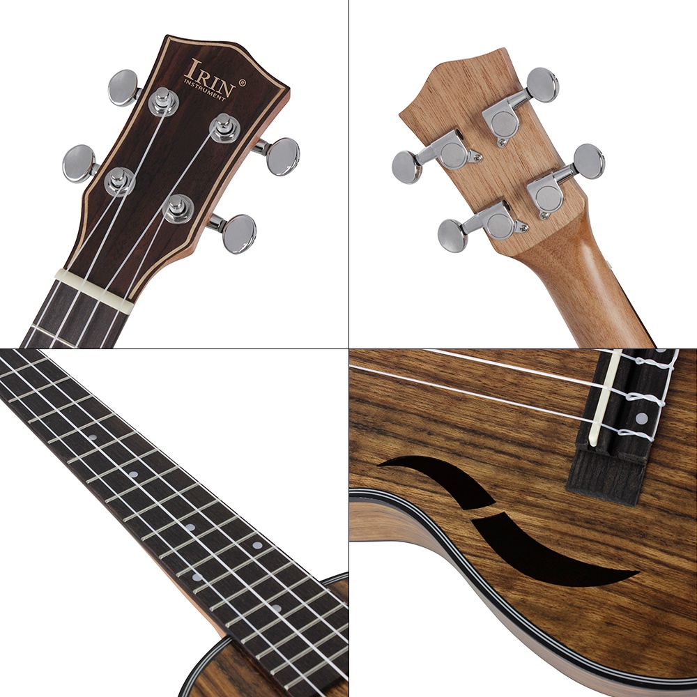 Ukulele Tenor Bahan Kayu Walnut Ukuran 23 / 26 Inci