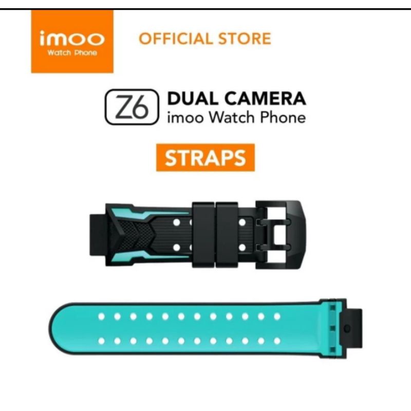 TALI STRAPS JAM IMOO Z6 WATCHPHONE FROZEN - UNGU & HIJAU ORIGINAL