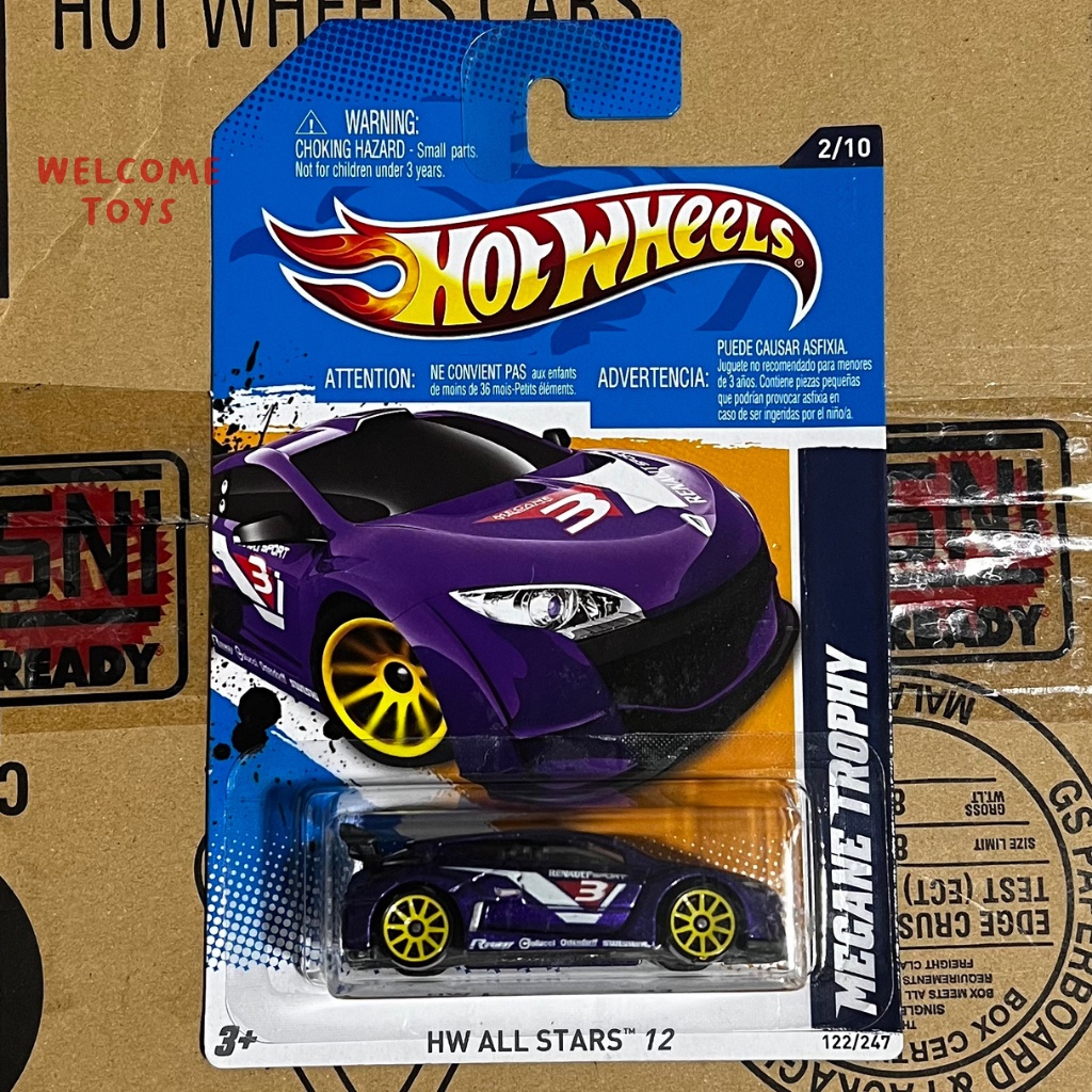 Hot Wheels Megane Trophy HW All Stars 12 Hotwheels Original Mainan Mobil Koleksi