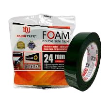 Foam NACHI 24MM Doubel Tape Busa Selotip Lakban Isolasi Hijau 4.5 Meter Murah