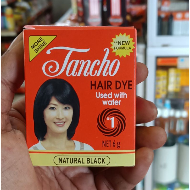 Tancho semir bubuk hitam 6 gram