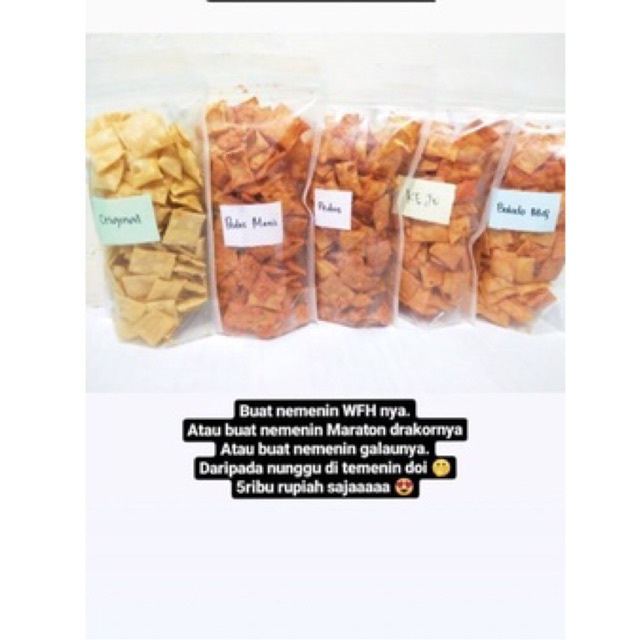 

Kripik Pangsit