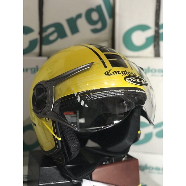 helm cargloss original Yr HC Protect Yellow/black glossy
