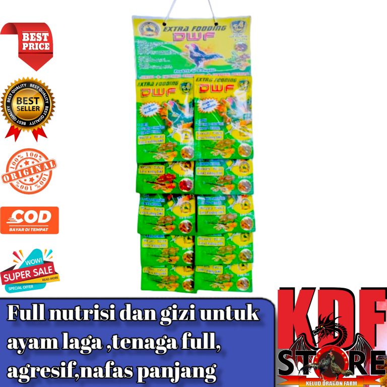 EXTRA FOODING DWF - pembentukan massa otot - 1 Renteng