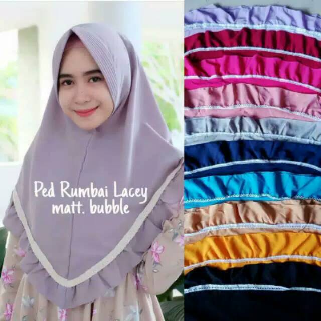 Jilbab hijab instant khimar pet renda