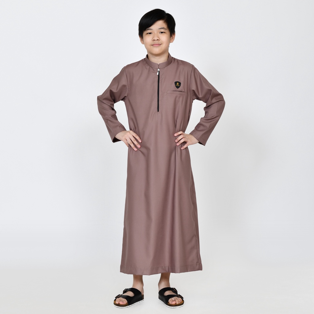 Jubah Anak Gamis Anak Laki Laki 6 - 14 tahun AL BAARI JK-092