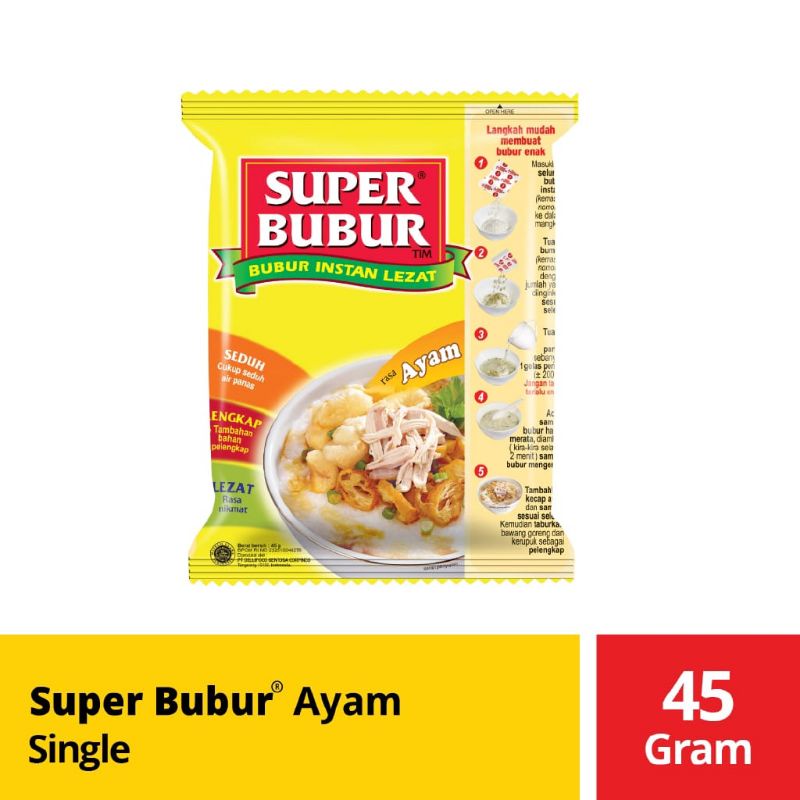 

SuperBubur instan