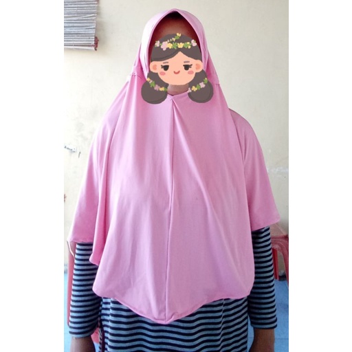Jilbab Serut Jokowi ready HITAM