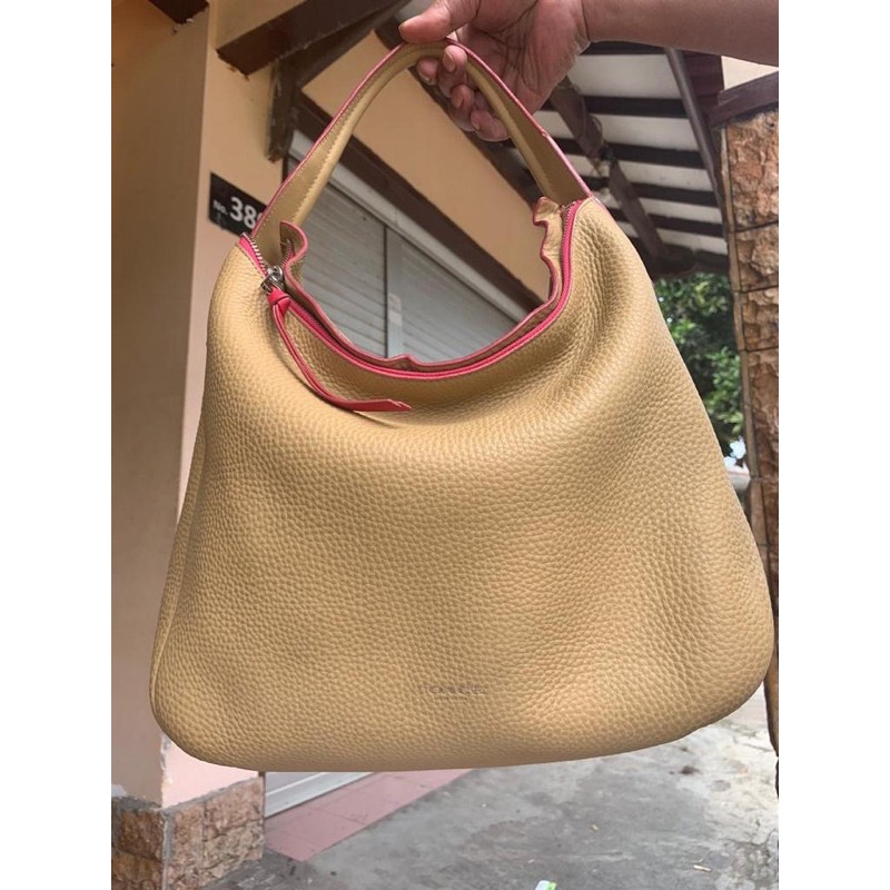 authentic leather / preloved tas branded / preloved coach kulit sapi