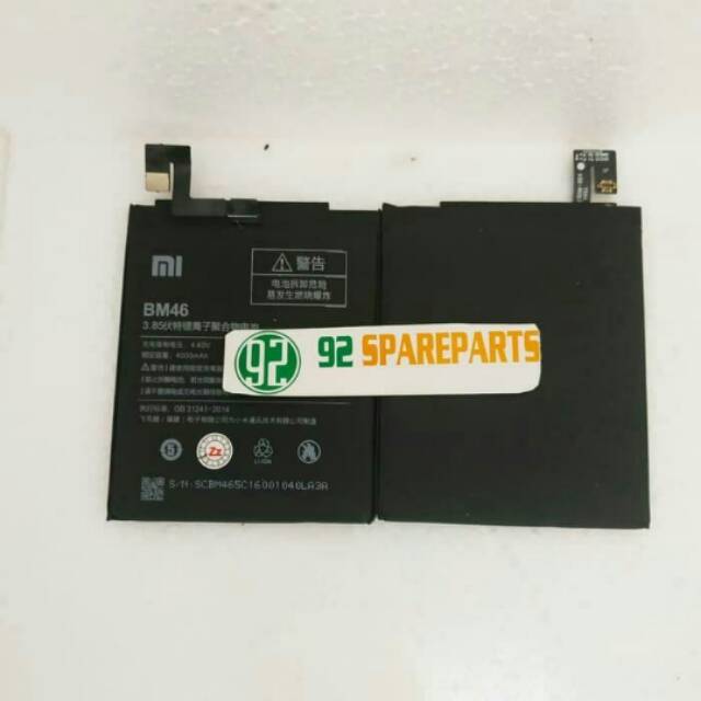 Baterai xiaomi redmi note 3 BM46 redmi note 3pro batre xiaomi redmi