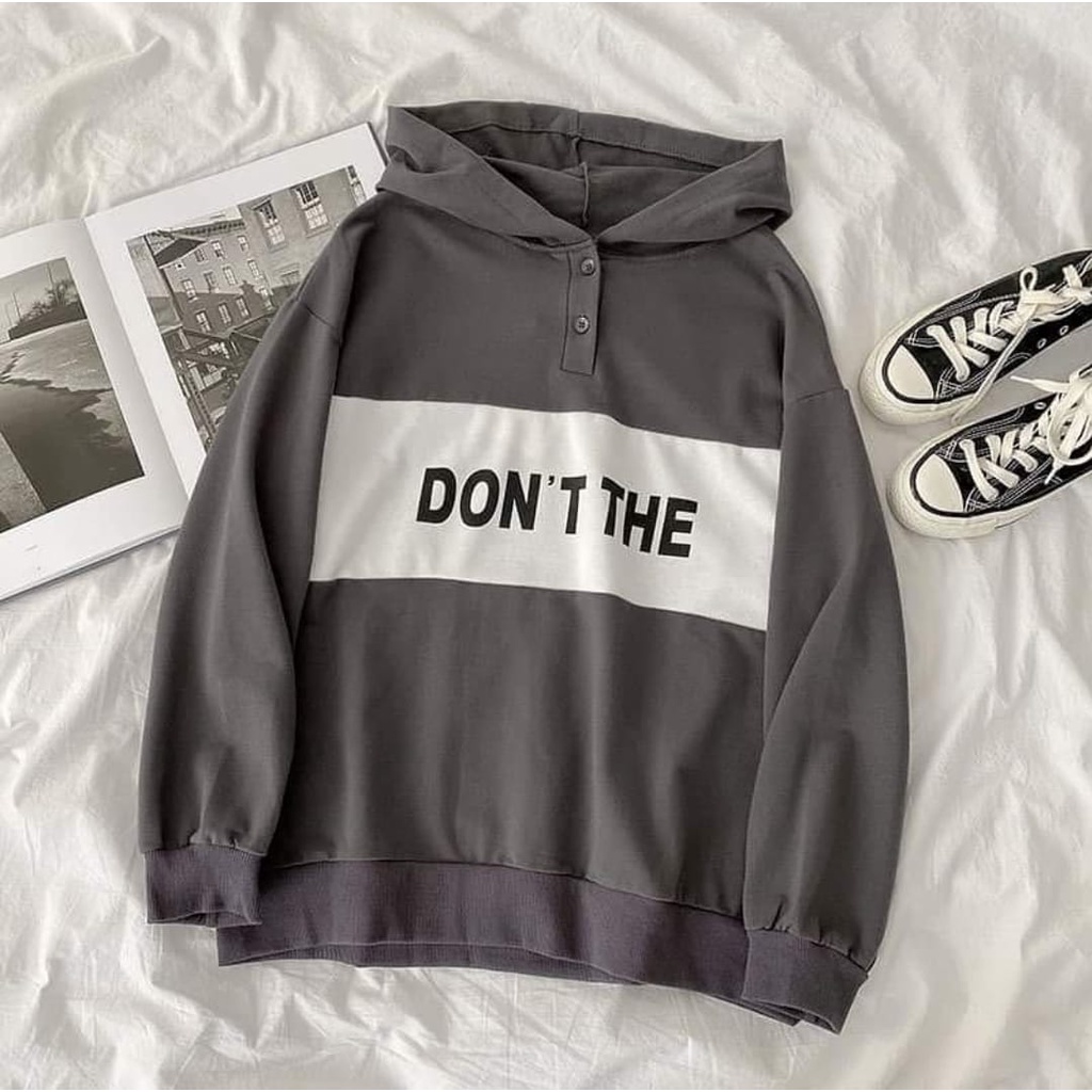 sweater wanita / DON'T THE Sweater hoodie wanita oversize / hoodie wanita