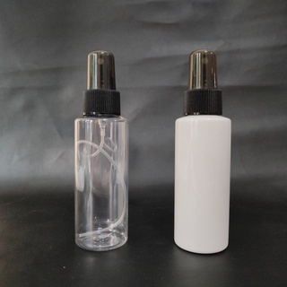 BABEE - BOTOL PLASTIK 100ML RF SPRAY HITAM IMPORT / BOTOL SPRAY FULL HITAM RF 100ML BOTOL ISI ULANG