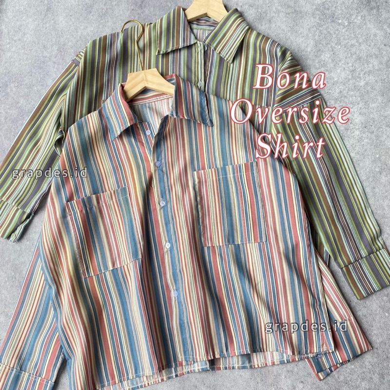 BONA OVERSIZE SHIRT | Candy Cute Shirt