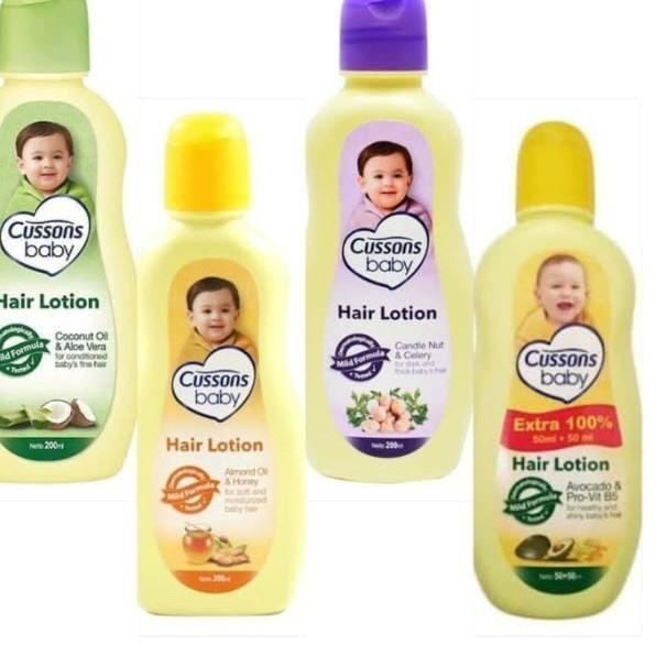 ➭ Cussons Baby Hair Lotion 100 + 100ml / Cussons Hair Lotion 200ml ☋
