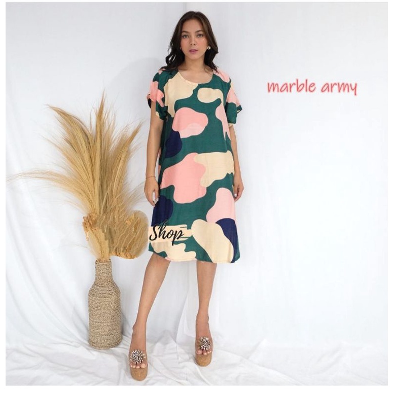 daster xxl motif marble